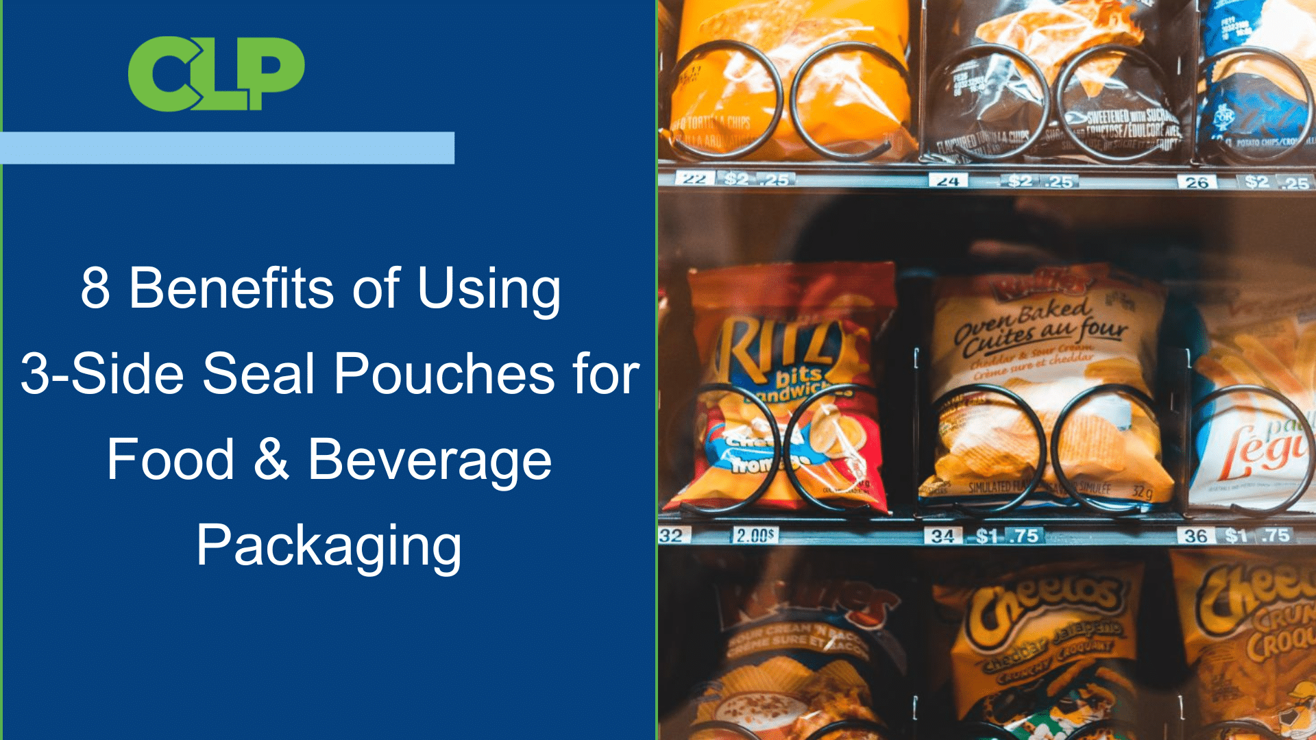 8 Benefits of Using 3-Side Seal Pouches for Food & Beverage Packaging